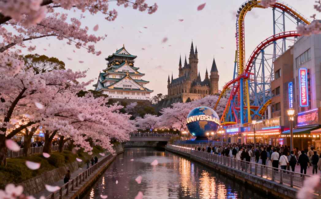 Osaka Cherry Blossom Tour